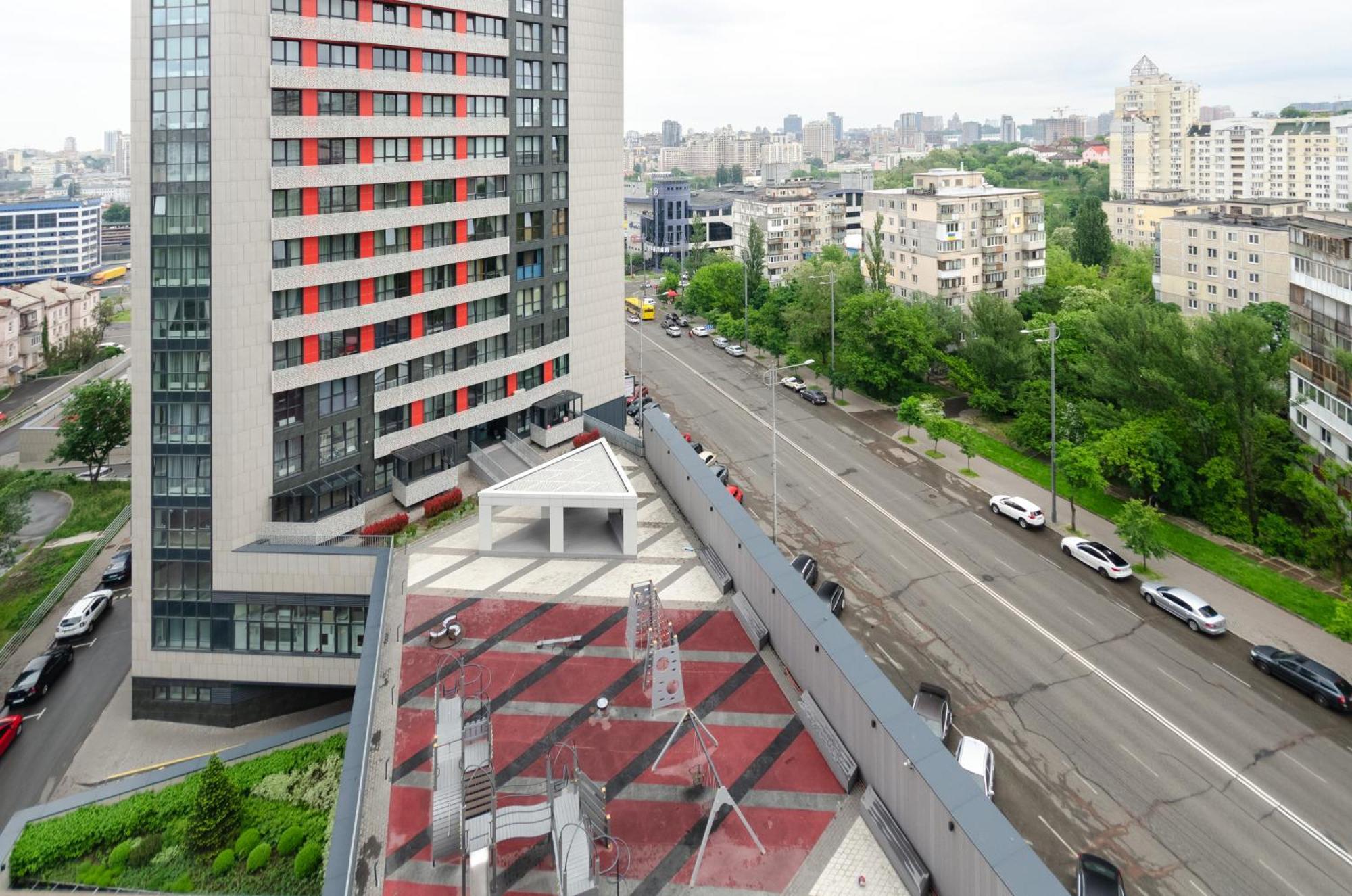 Petrovdom Apartments 7-13 In Rc Manhattan City,Beresteiskyi 11 키예프 외부 사진
