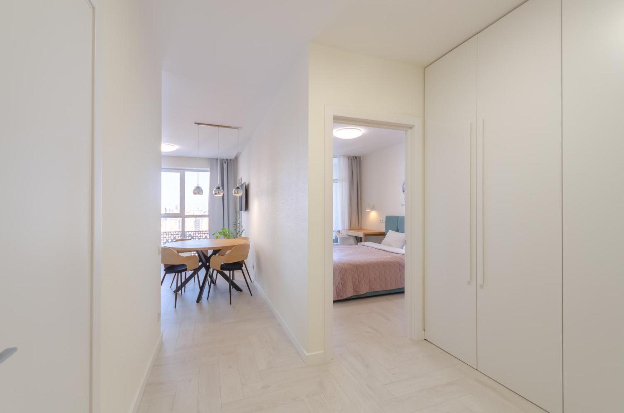 Petrovdom Apartments 7-13 In Rc Manhattan City,Beresteiskyi 11 키예프 외부 사진