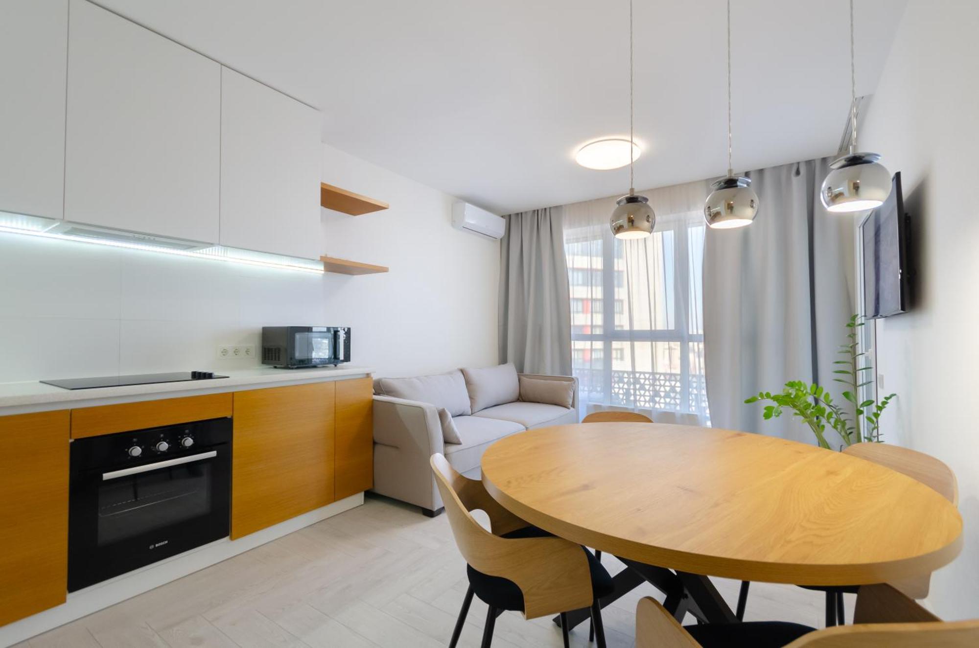 Petrovdom Apartments 7-13 In Rc Manhattan City,Beresteiskyi 11 키예프 외부 사진