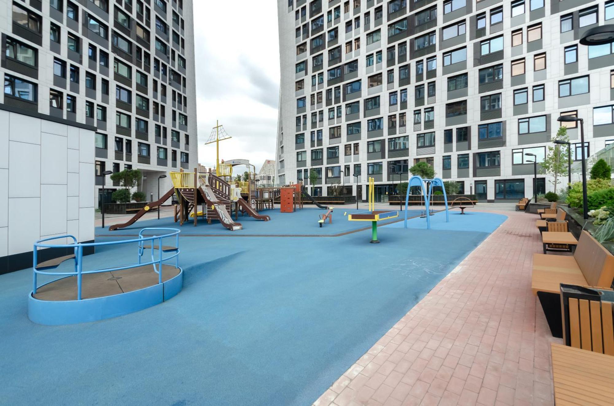 Petrovdom Apartments 7-13 In Rc Manhattan City,Beresteiskyi 11 키예프 외부 사진