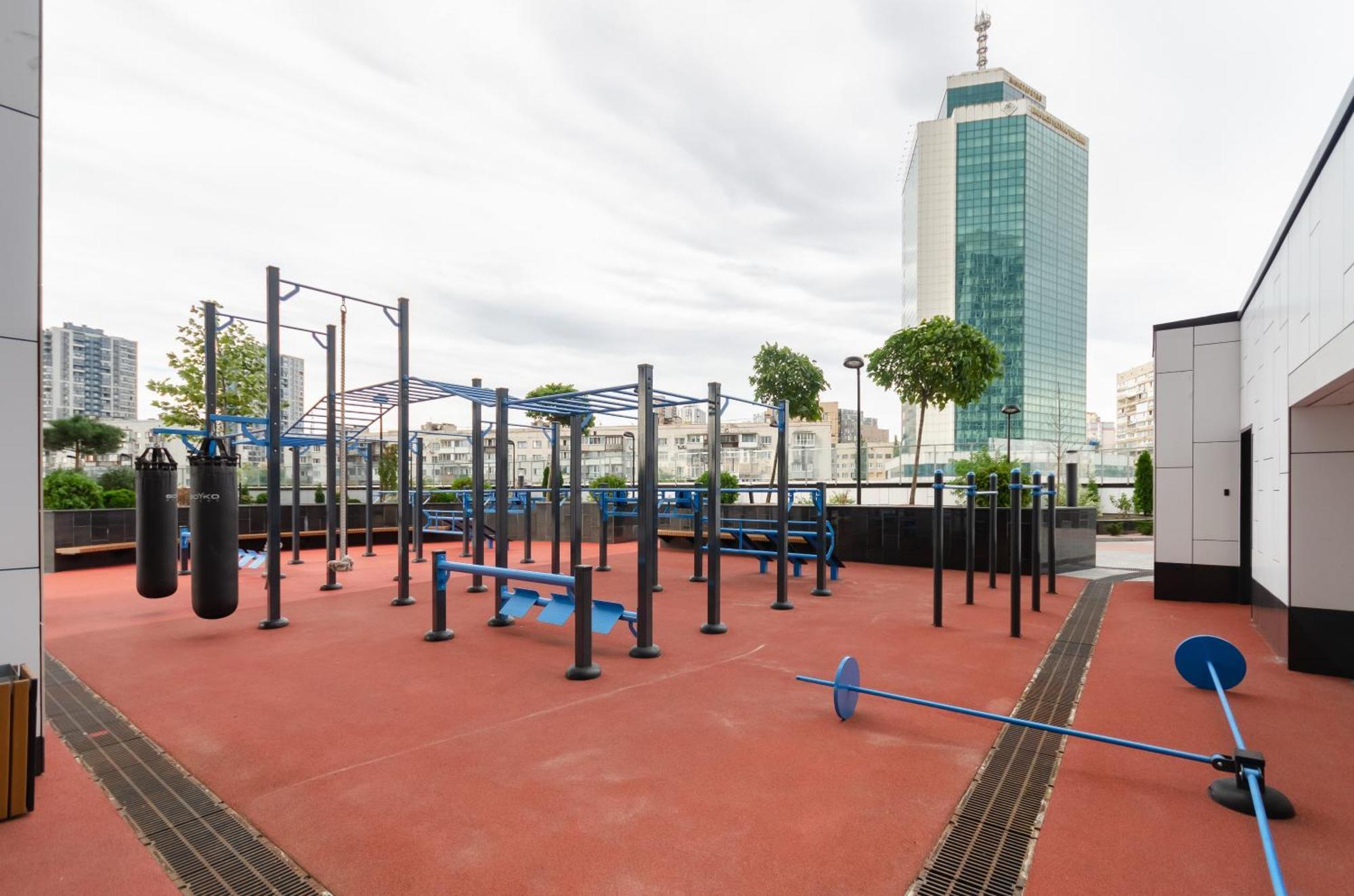 Petrovdom Apartments 7-13 In Rc Manhattan City,Beresteiskyi 11 키예프 외부 사진