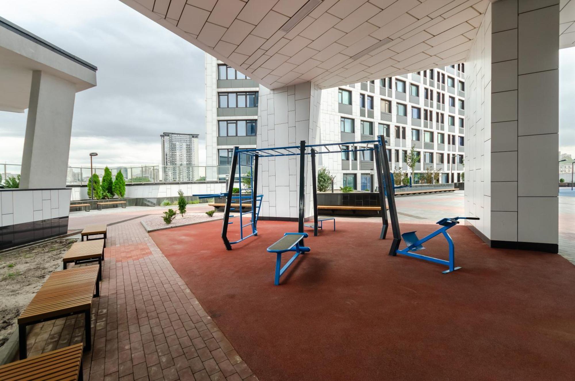 Petrovdom Apartments 7-13 In Rc Manhattan City,Beresteiskyi 11 키예프 외부 사진