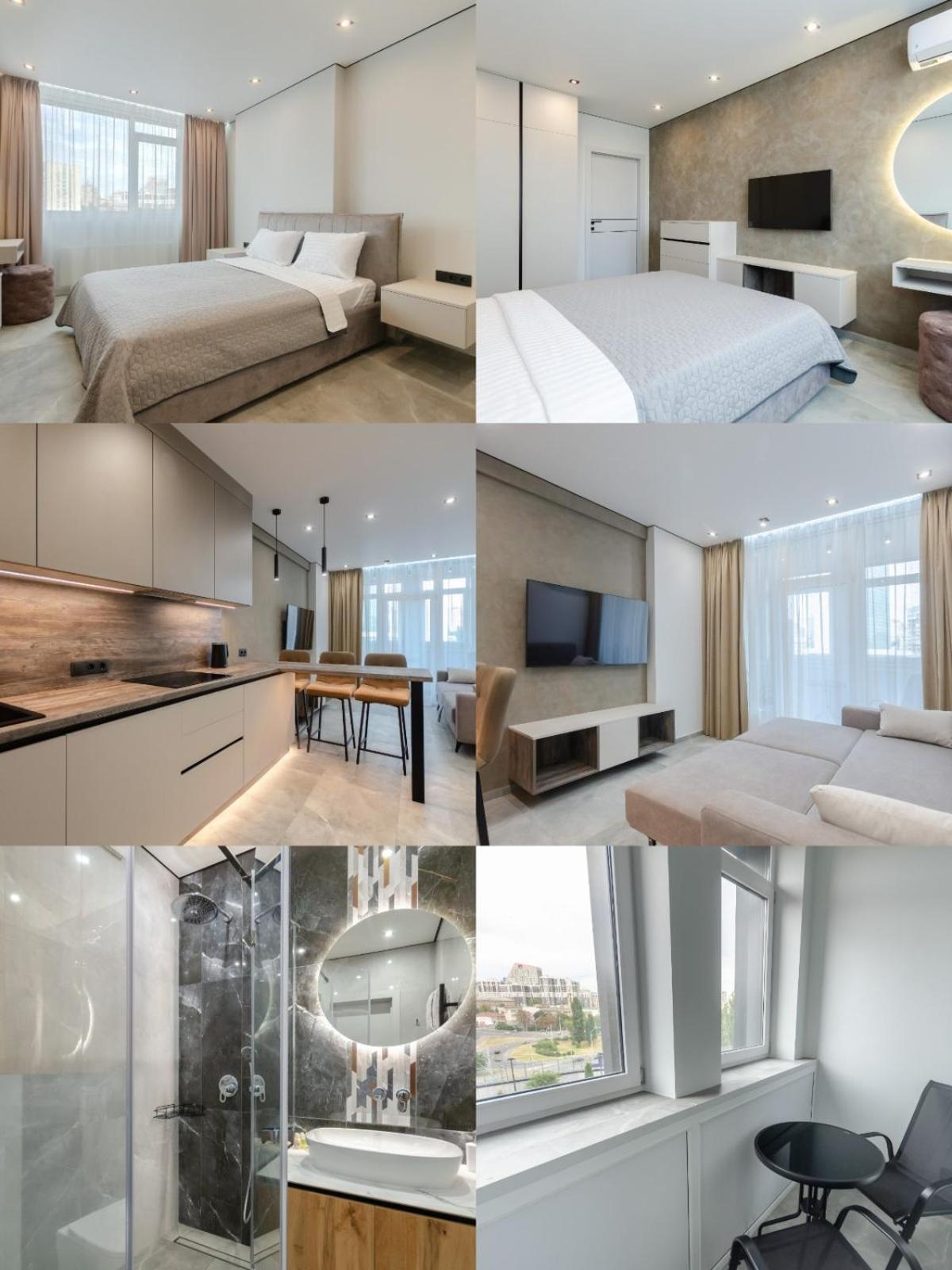 Petrovdom Apartments 7-13 In Rc Manhattan City,Beresteiskyi 11 키예프 외부 사진