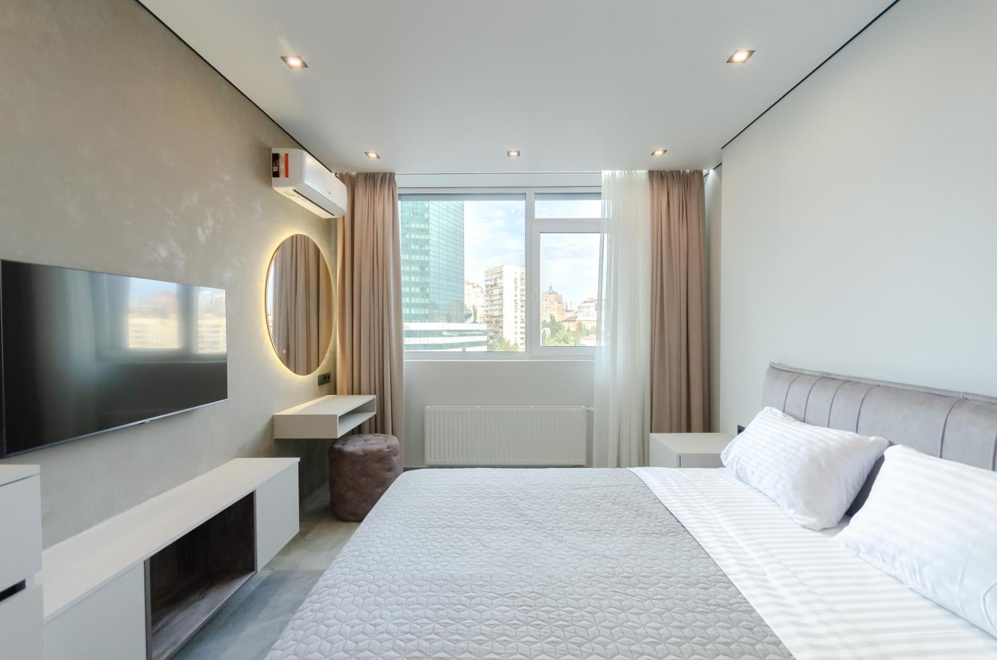 Petrovdom Apartments 7-13 In Rc Manhattan City,Beresteiskyi 11 키예프 외부 사진