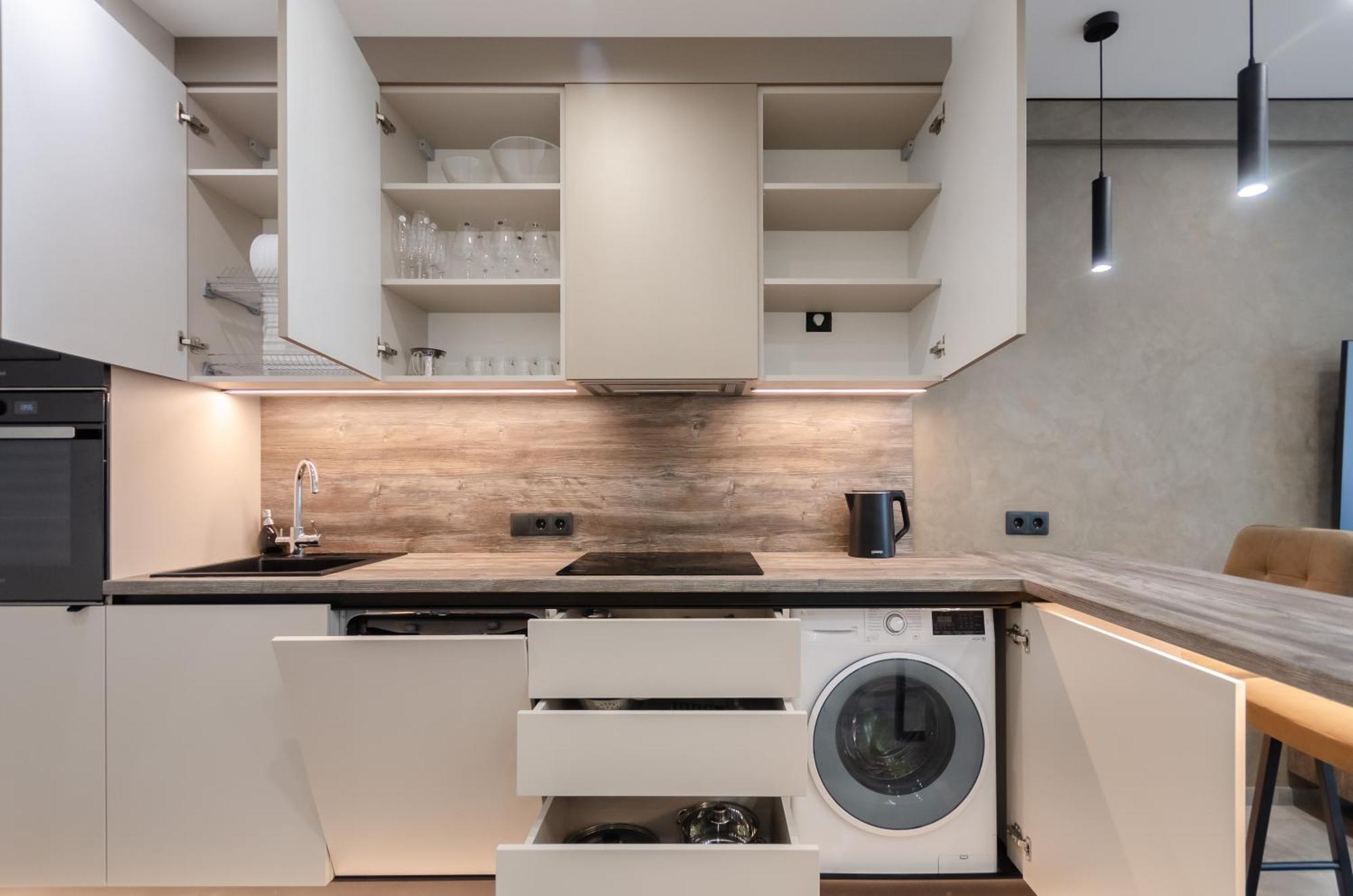 Petrovdom Apartments 7-13 In Rc Manhattan City,Beresteiskyi 11 키예프 외부 사진