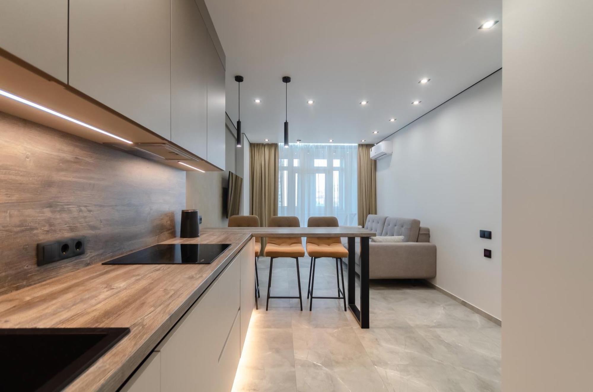 Petrovdom Apartments 7-13 In Rc Manhattan City,Beresteiskyi 11 키예프 외부 사진