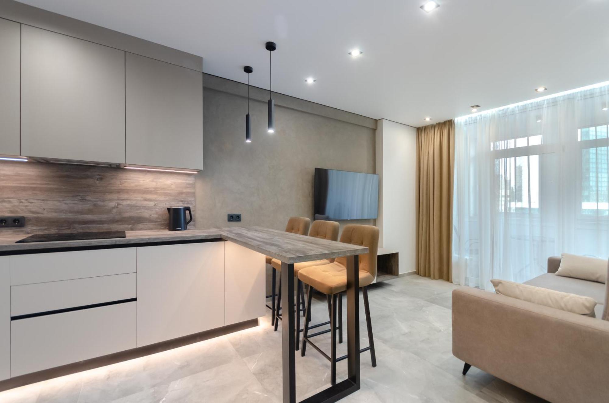 Petrovdom Apartments 7-13 In Rc Manhattan City,Beresteiskyi 11 키예프 외부 사진